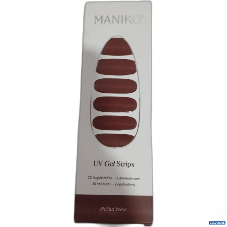 Artikel Nr. 959768: MANIKO UV Gel Strips Mulled Wine 20 Nagelstreifen 2 Anwendungen 