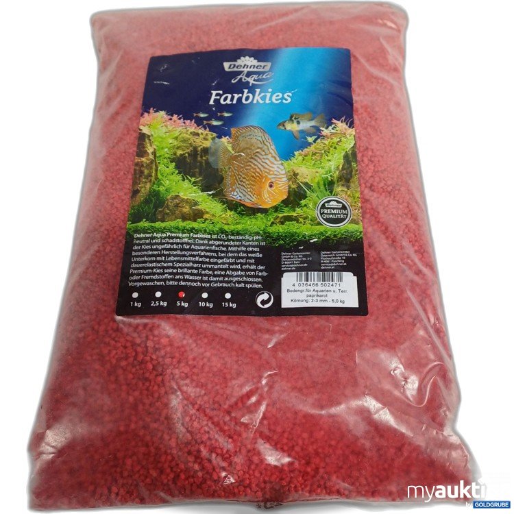 Artikel Nr. 962768: Farbkies paprikarot 2-3mm 5kg 