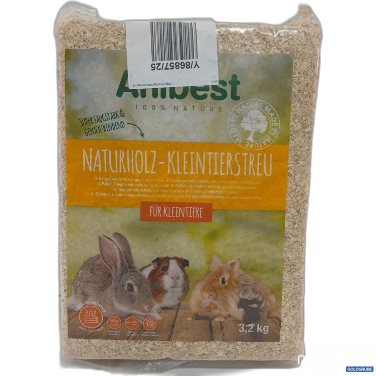 Artikel Nr. 971768: Ambest Naturholz Kleintierstreu 3,2kg 