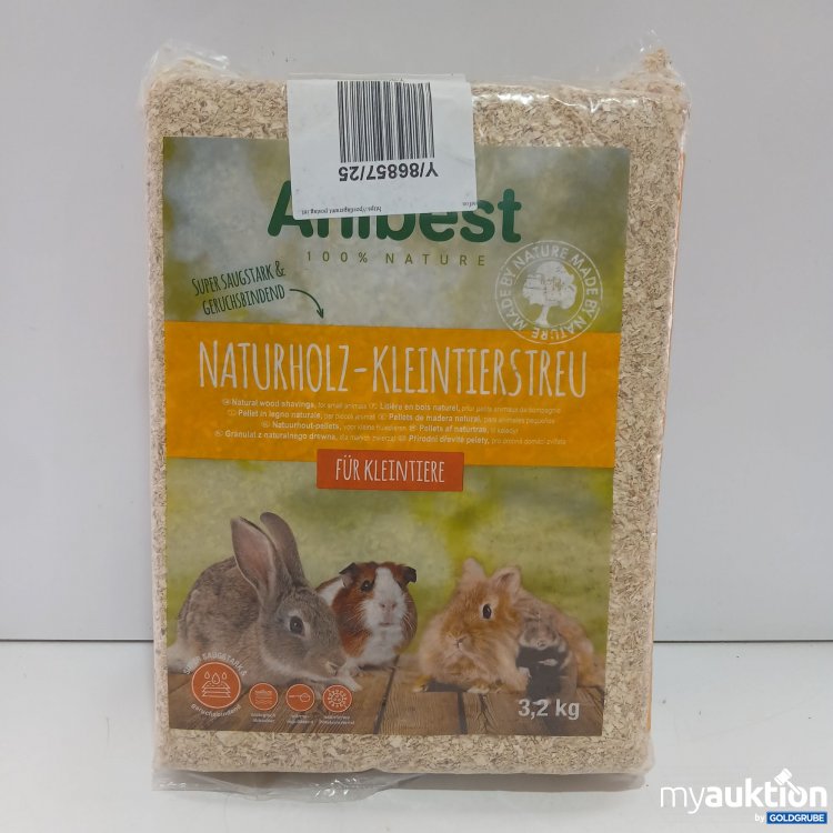 Artikel Nr. 971768: Ambest Naturholz Kleintierstreu 3,2kg 