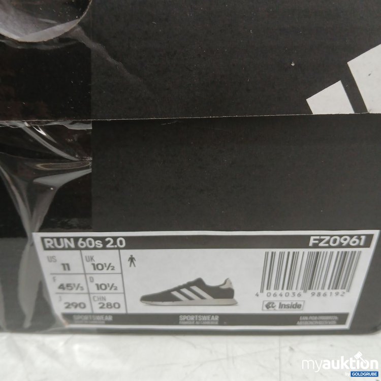 Artikel Nr. 991768: Adidas Sneaker RUN 60s 2.0 Schwarz/Weiß