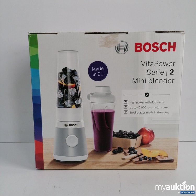 Artikel Nr. 399769 Artikel Nr. 399769: Bosch Vita Power Serie 2 Mini Blender 450W