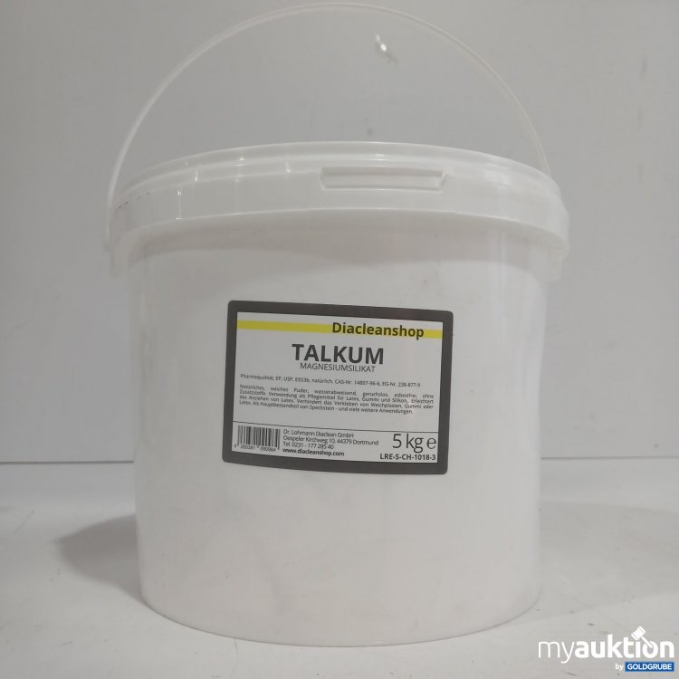 Artikel Nr. 464769: Diacleanshop Talkum Magnesiumsilikat 5 kg