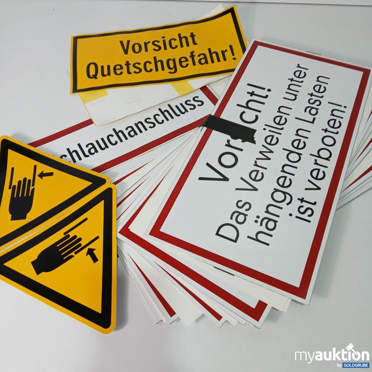 Artikel Nr. 800769 Artikel Nr. 800769: Diverse Warnschilder