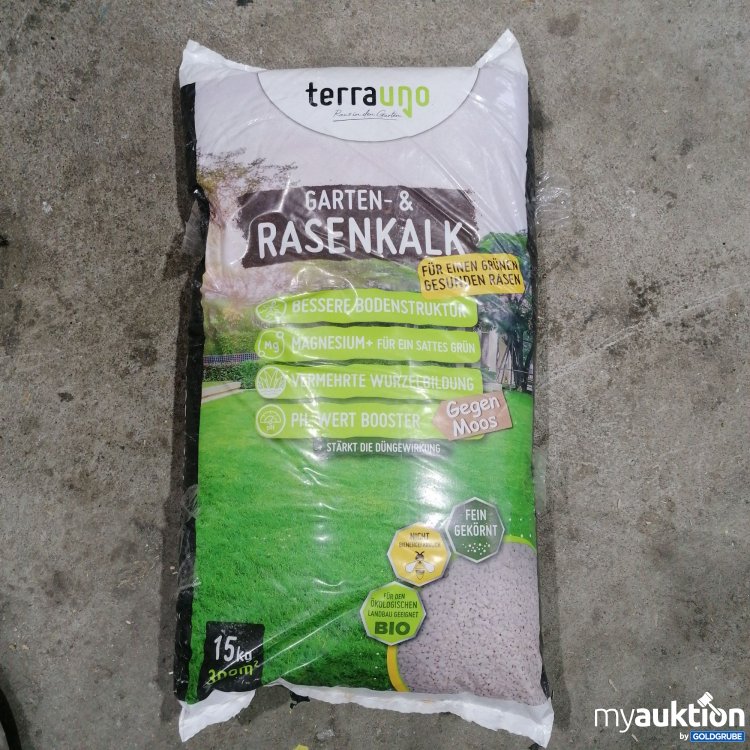 Artikel Nr. 855769 Artikel Nr. 855769: Terrauno Garten und Rasenkalk 15kg