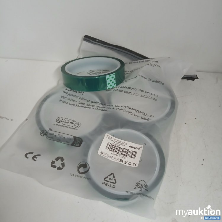 Artikel Nr. 875769: Newellsail Polyester-Hochtemperatur-Abdeckband 4 Stück 