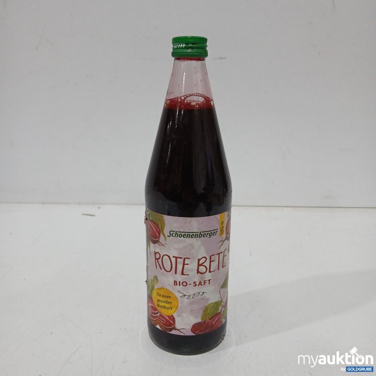 Artikel Nr. 889769: Schoenenberger Rote Bete Bio Saft 750ml
