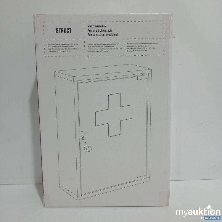 Artikel Nr. 904769: Struct Medizinschrank 30x45x12cm 