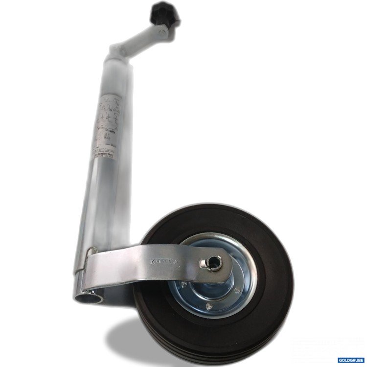 Artikel Nr. 958769: Kratt Stützrad auf Metallfelge mit Vollgummirad 220×60mm