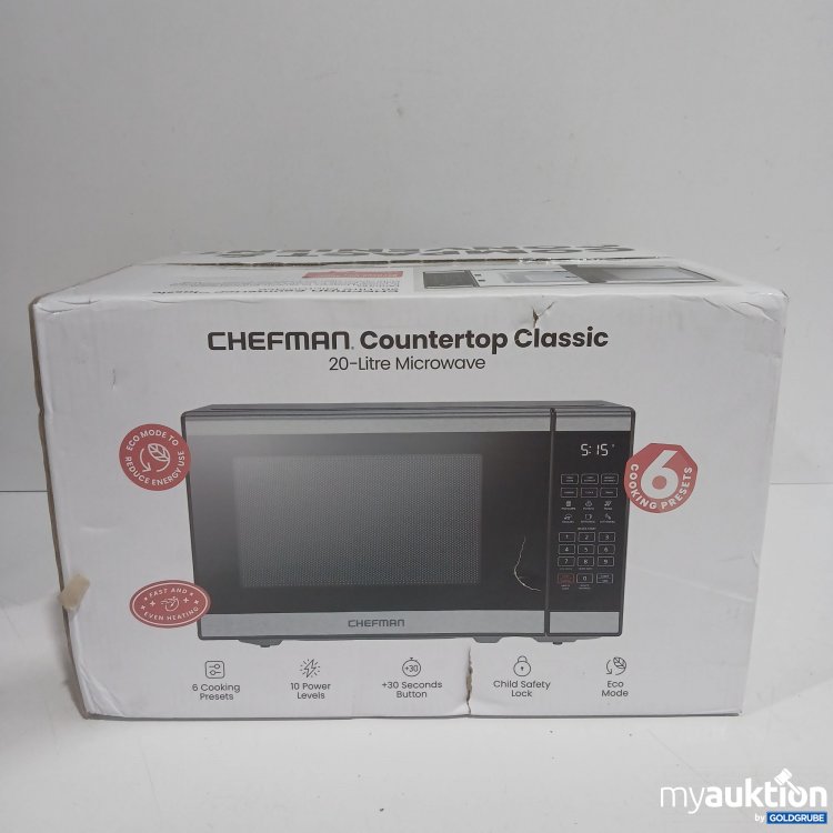 Artikel Nr. 972769 Artikel Nr. 972769: Chefman Countertop Classic 20-Litre Microwave
