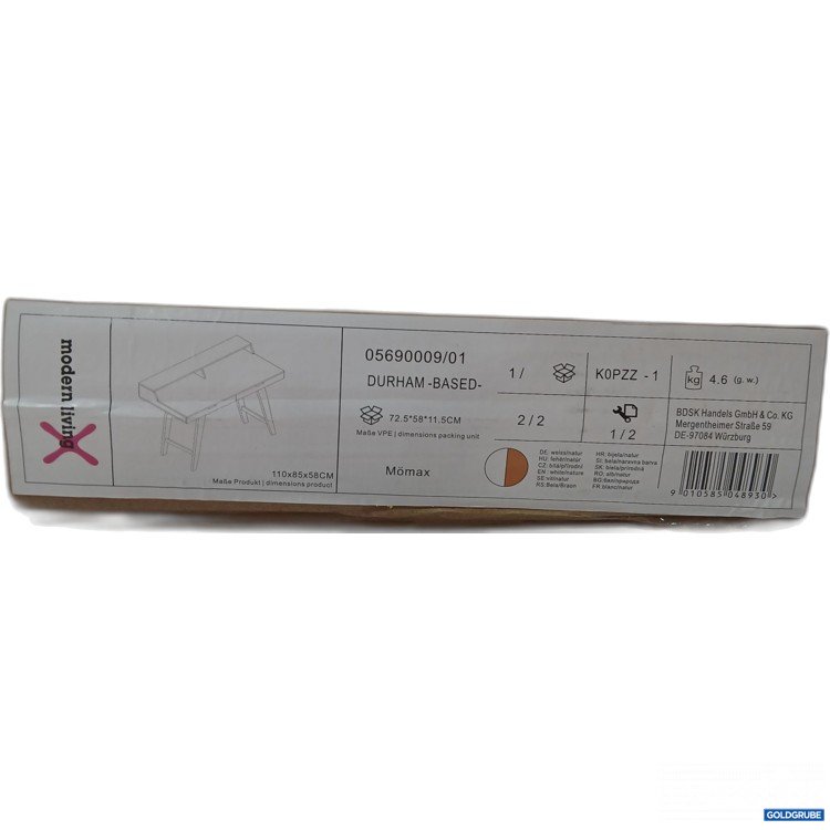 Artikel Nr. 978769: Mömax Schreibtisch Durham-Based-, Art.No. 05690009/01, ca 110×85×58cm
