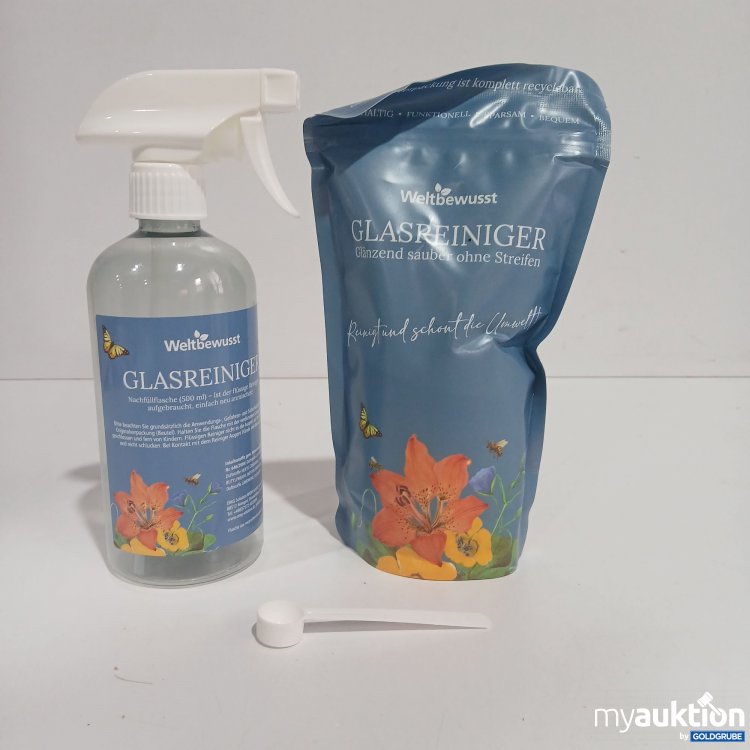 Artikel Nr. 361770 Artikel Nr. 361770: Weltbewusst Glasreiniger 400g