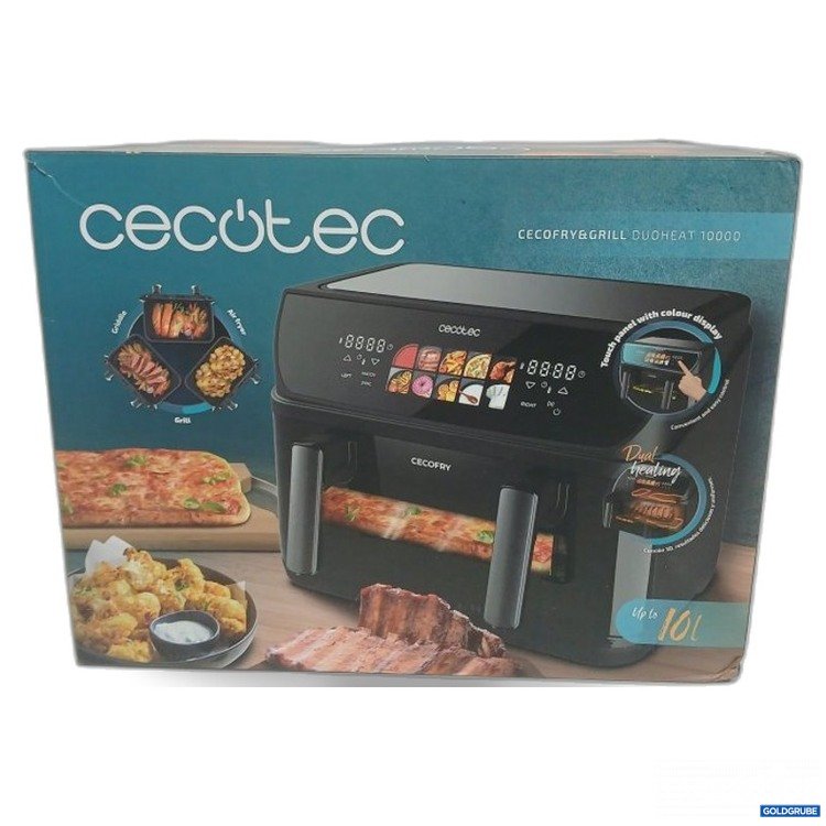 Artikel Nr. 467770 Artikel Nr. 467770: cecotec Cecofry&Grill DuoHeat 10000 Heißluftfritteuse und Grill 10l