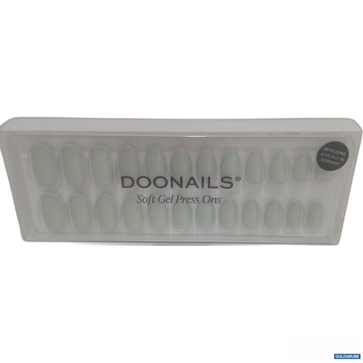 Artikel Nr. 525770: Doonails Soft Gel Press Ons Cute Cucumber Medium Round