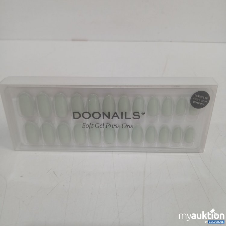 Artikel Nr. 525770: Doonails Soft Gel Press Ons Cute Cucumber Medium Round