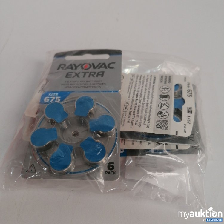 Artikel Nr. 847770 Artikel Nr. 847770: Rayovac Hörgerätebatterien Advanced 1.45V, 640mAh