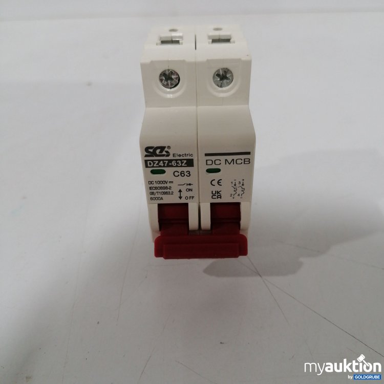 Artikel Nr. 887770: DZ47-63Z DC-Miniatur-Leistungsschalter