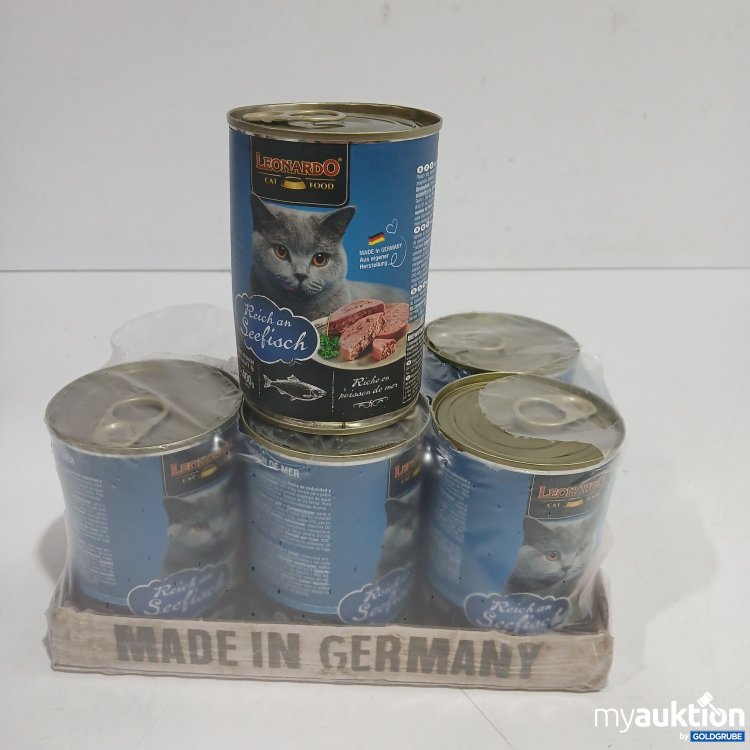 Artikel Nr. 893770 Artikel Nr. 893770: Leonardo Katzenfutter reich an Seefisch 6x400g