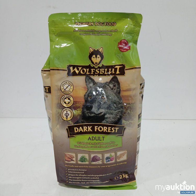 Artikel Nr. 896770: Wolfsblut Dark Forest Adult  Wildfleisch mit Süßkartoffeln 2kg 