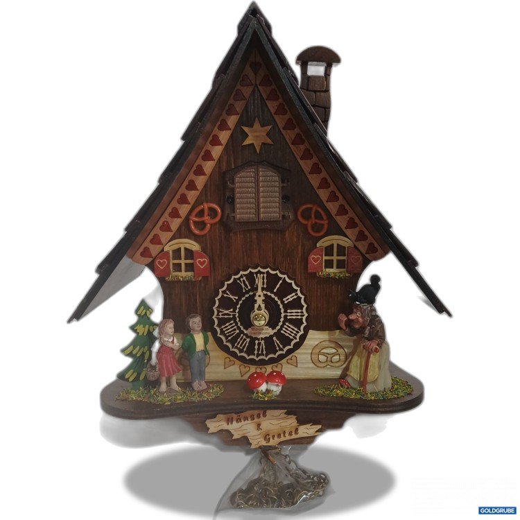 Artikel Nr. 951770: Hönes Quarz-Kuckuck Uhr Hänsel & Gretel 466QM 