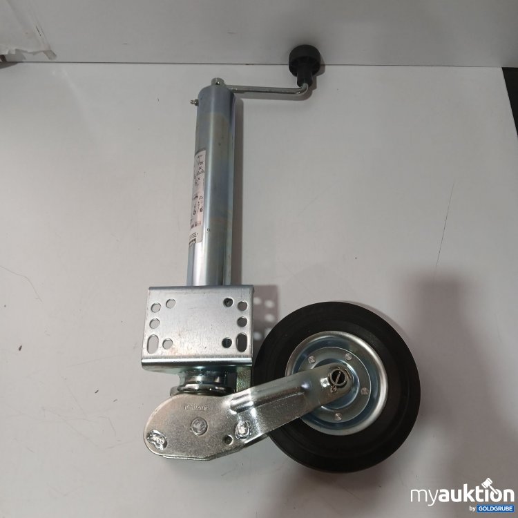 Artikel Nr. 958770: Kratt automatisches Stützrad mit Metallfelge und Vollgummirad 200×60mm