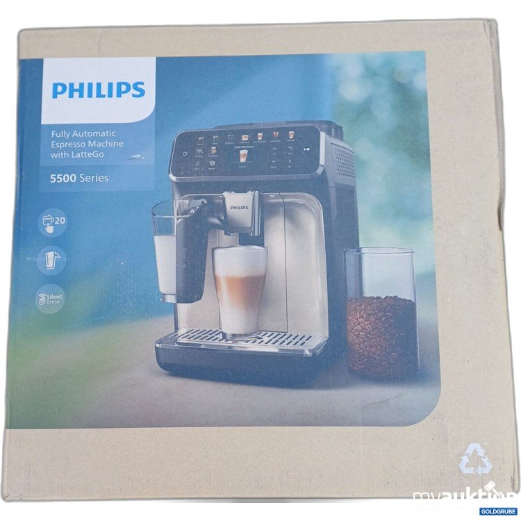 Artikel Nr. 960770: Philips Fully Automatic Espresso Machine with LatteGo 5500 Series 