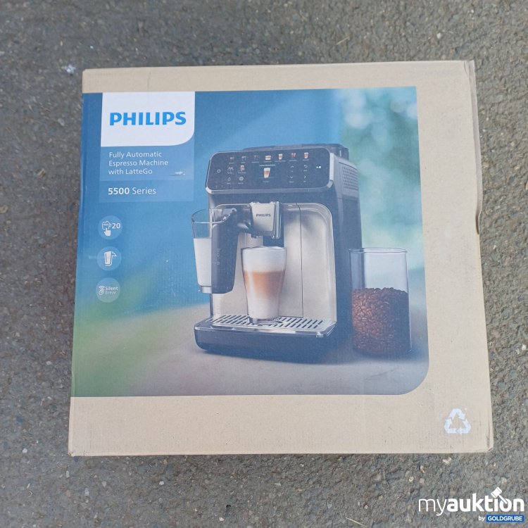 Artikel Nr. 960770: Philips Fully Automatic Espresso Machine with LatteGo 5500 Series 
