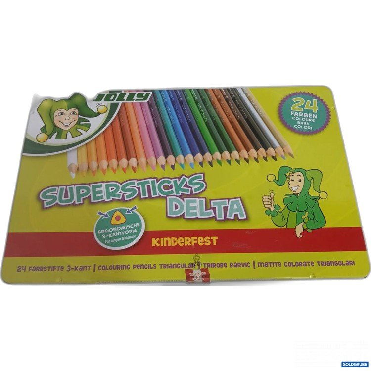Artikel Nr. 963770: Jolly Supersticks Delta Buntstifte 24 Farben