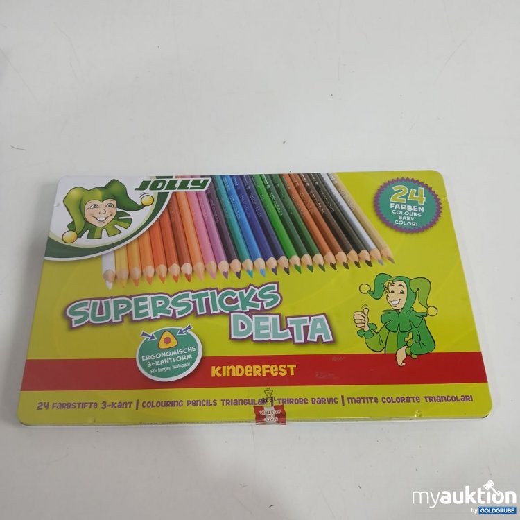 Artikel Nr. 963770: Jolly Supersticks Delta Buntstifte 24 Farben
