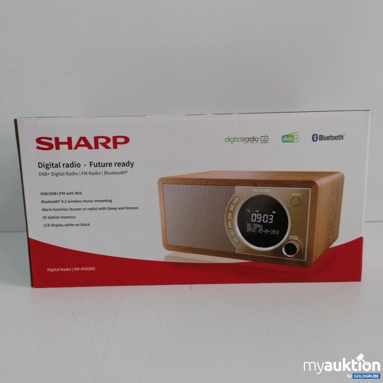 Artikel Nr. 399771 Artikel Nr. 399771: Sharp Digitalradio DR-450, Bluetooth