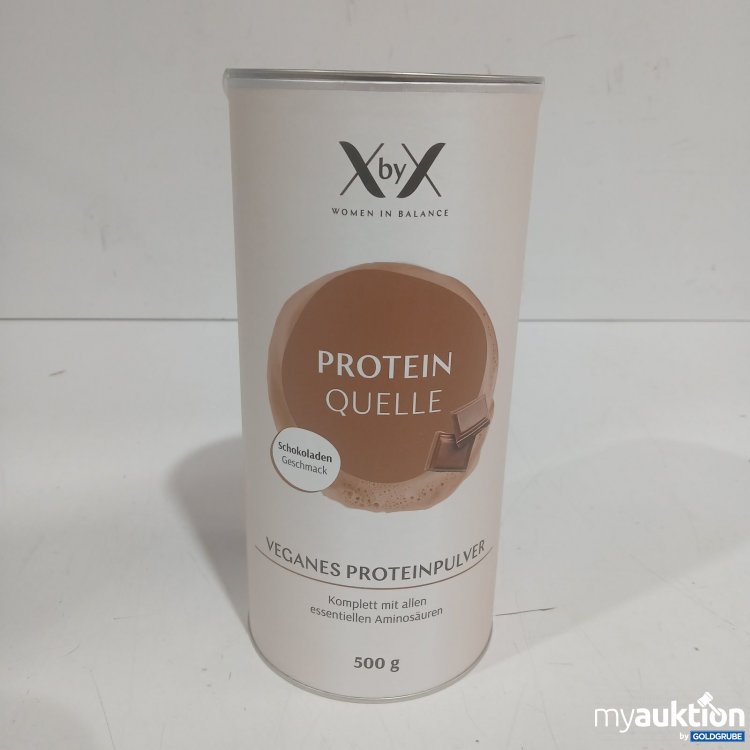 Artikel Nr. 465771: X by X Proteinquelle veganes Proteinpulver Schokoladen Geschmack 500g