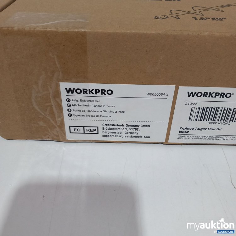 Artikel Nr. 818771 Artikel Nr. 818771: Workpro 2tlg. Erdbohrer Set W005005AU