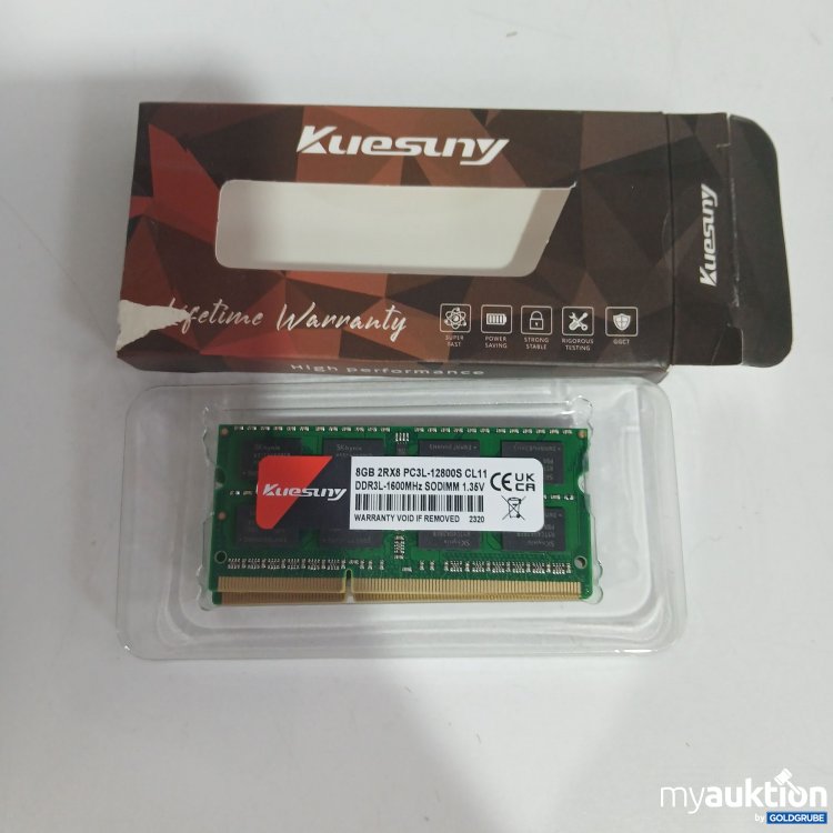 Artikel Nr. 827771 Artikel Nr. 827771: Kuesuny 8GB 2RX8 PC3L-12800S CL11