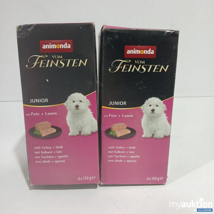 Artikel Nr. 893771: Animonda vom Feinsten Junior mit Pute+Lamm je 6x150g 