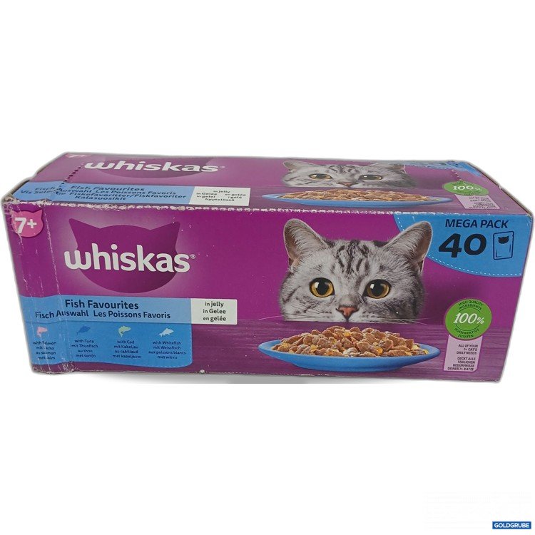 Artikel Nr. 896771: Whiskas Fisch Auswahl in Gelee 40x 85g