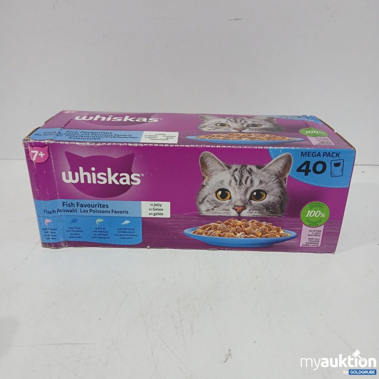 Artikel Nr. 896771: Whiskas Fisch Auswahl in Gelee 40x 85g