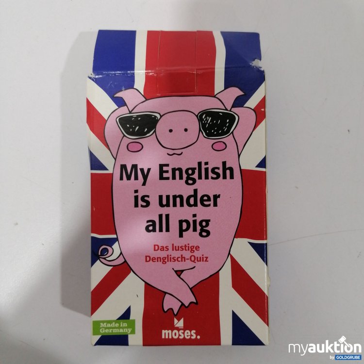 Artikel Nr. 898771: My English is under all pig Das lustige Denglisch Quiz