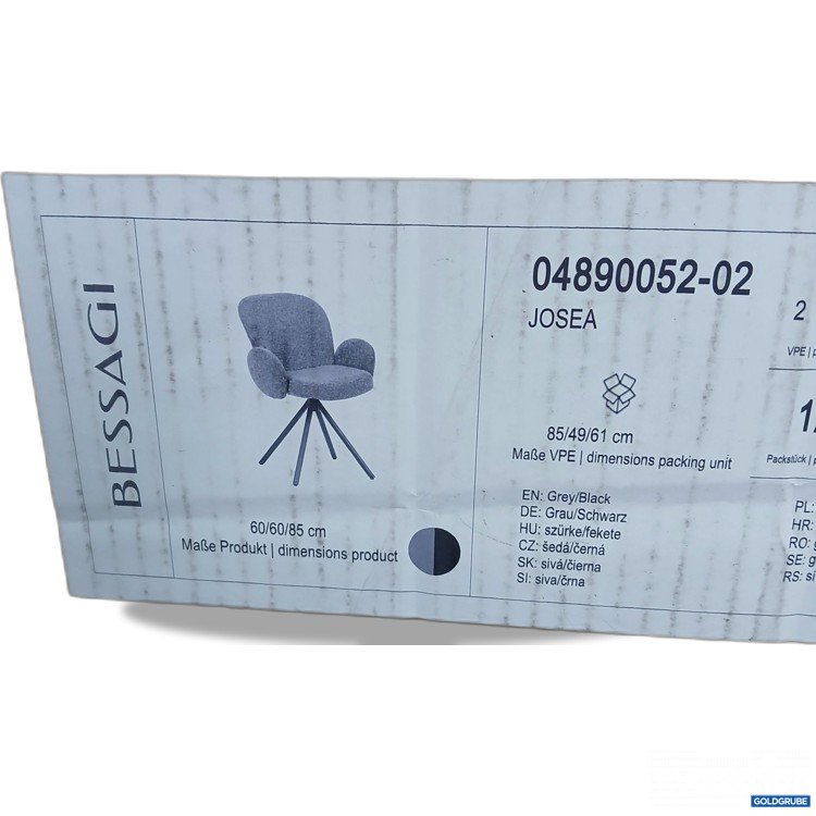 Artikel Nr. 954771 Artikel Nr. 954771: BESSAGI Josea Sessel 60/60/85cm 04890052-02