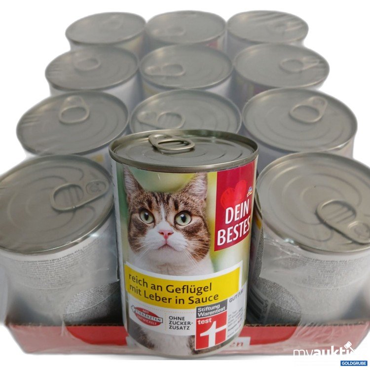 Artikel Nr. 990771: Dein Bestes Reich an Geflügel mit Leber in Sauce 12x je 415g