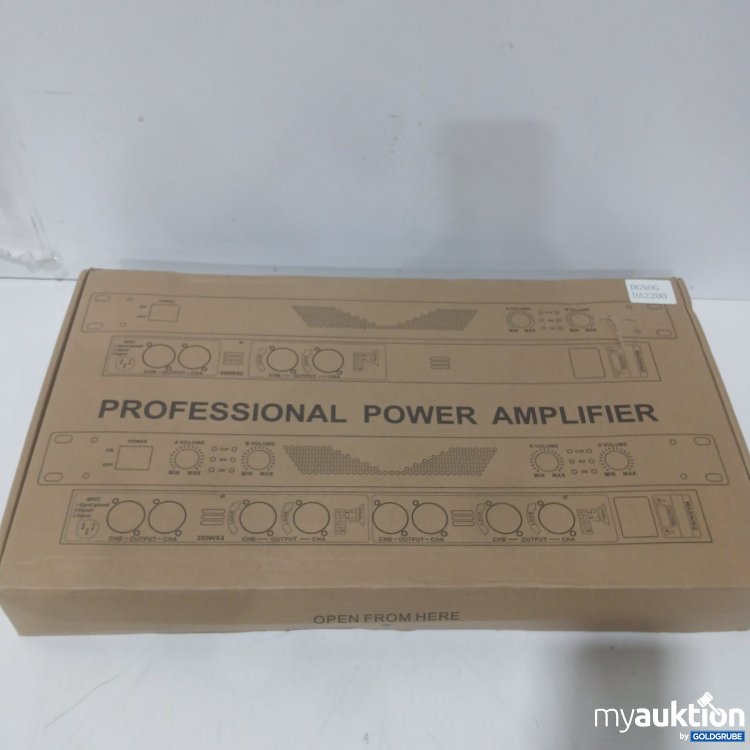 Artikel Nr. 471772 Artikel Nr. 471772: Professional Power Amplifier