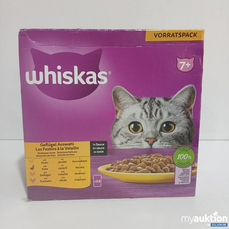 Artikel Nr. 854772: Whiskas 7+ Geflügel Auswahl 24x85g