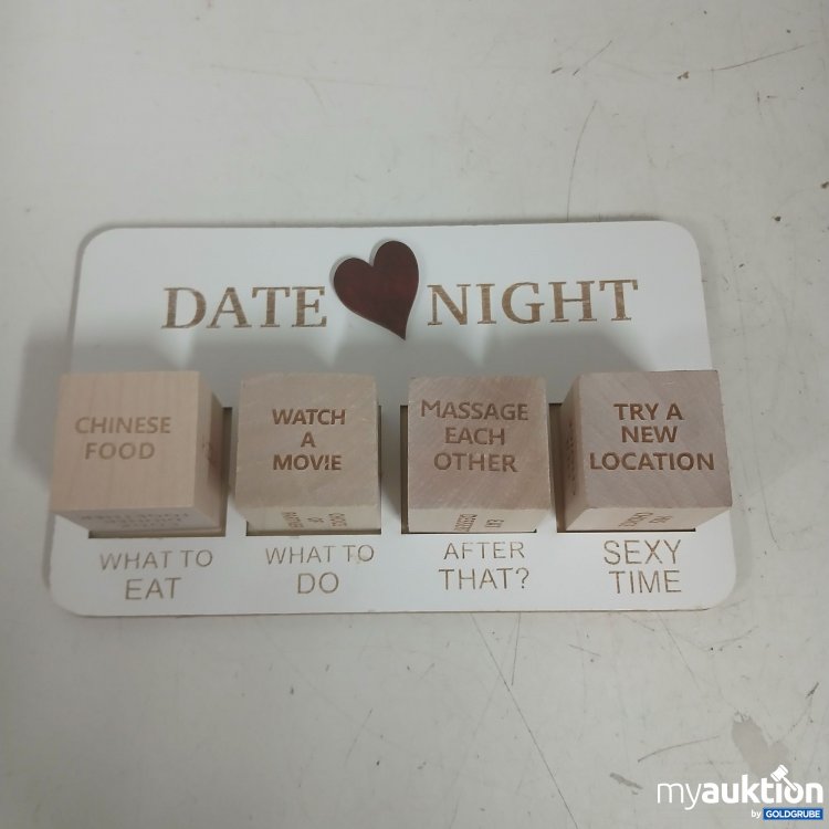 Artikel Nr. 875772 Artikel Nr. 875772: Date Night Würfel für Paare