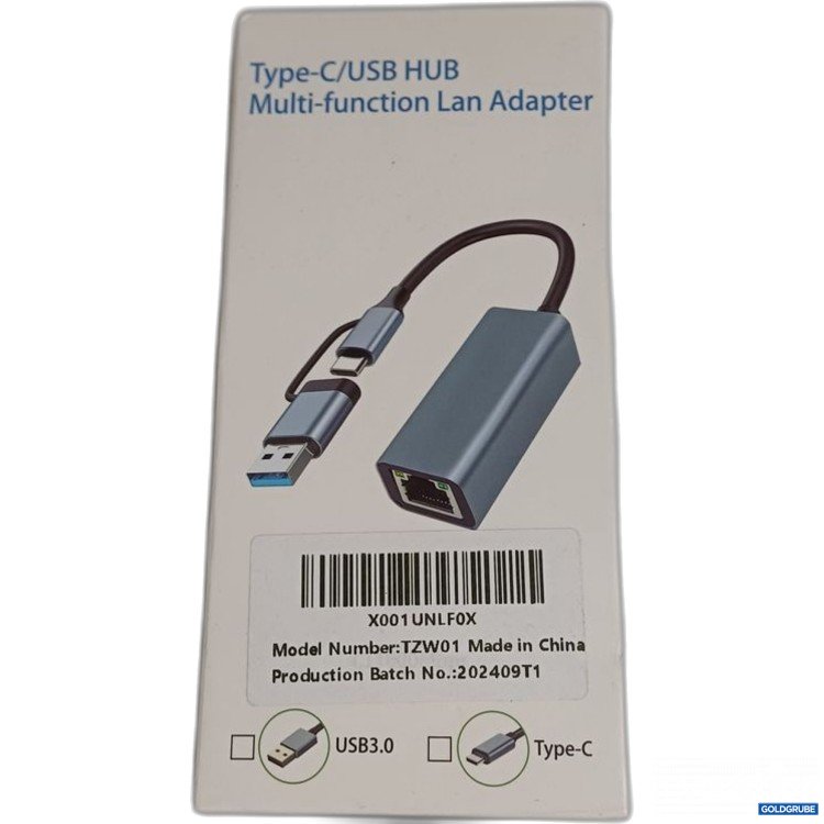 Artikel Nr. 922772: Type-C/USB HUB Multi-function Lan Adapter