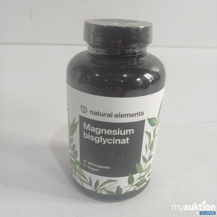 Artikel Nr. 941772 Artikel Nr. 941772: Natural elements Magnesium bisglycinat 180 Kapseln