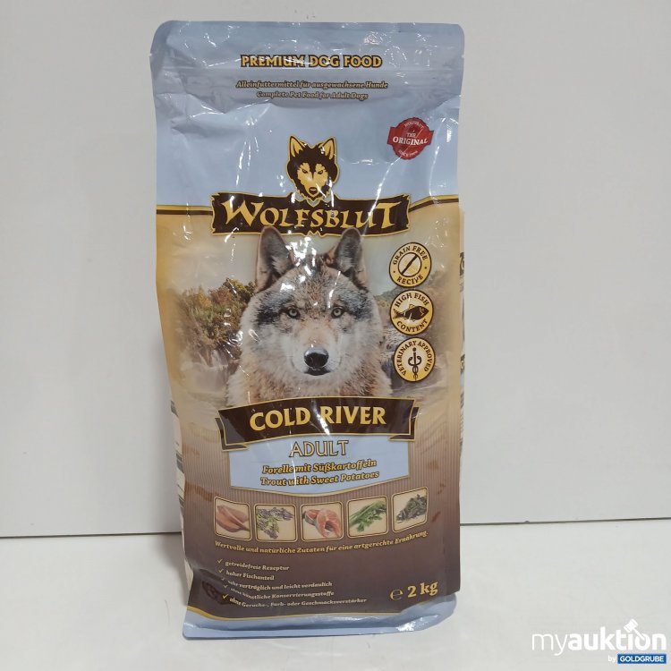 Artikel Nr. 955772: Wolfsblut Cold River Adult Forelle mit Süßkartoffeln 2kg 