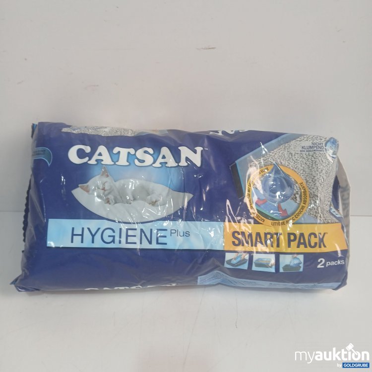 Artikel Nr. 957772: Catsan Hygiene Plus Katzenstreu 2 Packs 