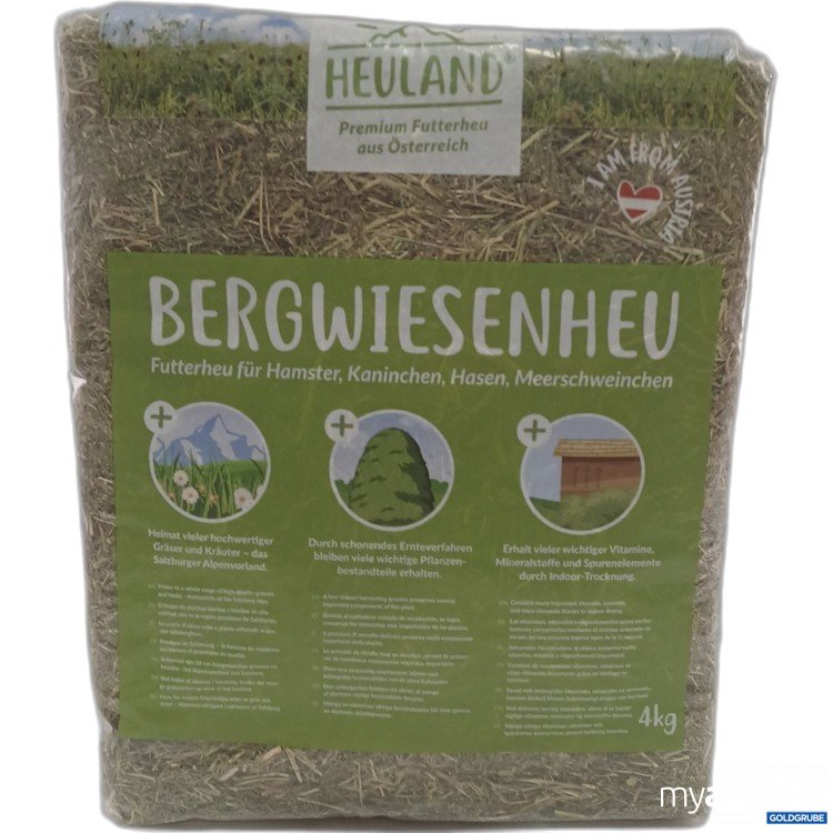 Artikel Nr. 971772: Heuland Bergwiesenheu zum Füttern 4kg 