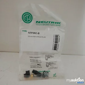 Auktion Neutrik NTP3RC-B 3.5mm R/A 3Pole Plug