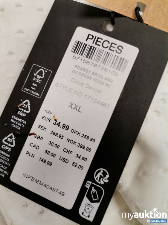 Artikel Nr. 434773: Pieces Kleid 