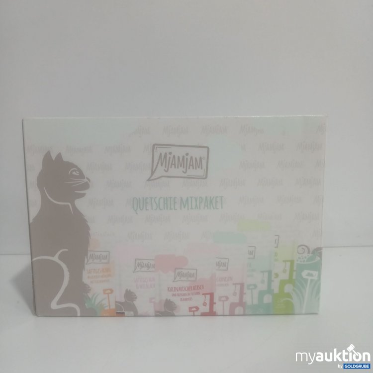 Artikel Nr. 824773 Artikel Nr. 824773: Mjamjam Quetschie Mixpaket Katzenfutter 12x125g